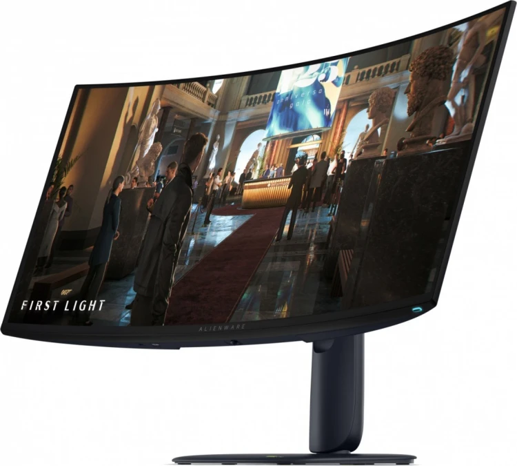 Dell Monitor 34 cale AW3426DW QD-OLED/WQHD/21:9/Curved/3Y
