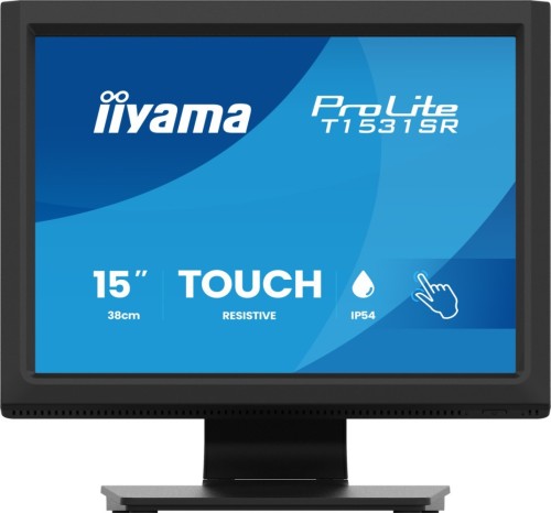 IIYAMA Monitor ProLite 15 cali T1531SR-B2S VA,RESISTIVE,HDMI,DP,VGA, 75Hz