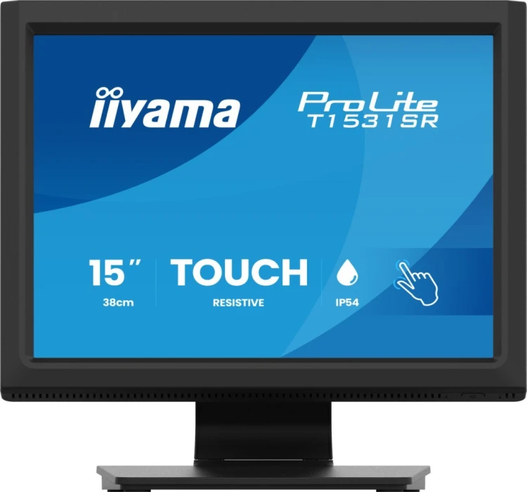 IIYAMA Monitor ProLite 15 cali T1531SR-B2S VA,RESISTIVE,HDMI,DP,VGA, 75Hz