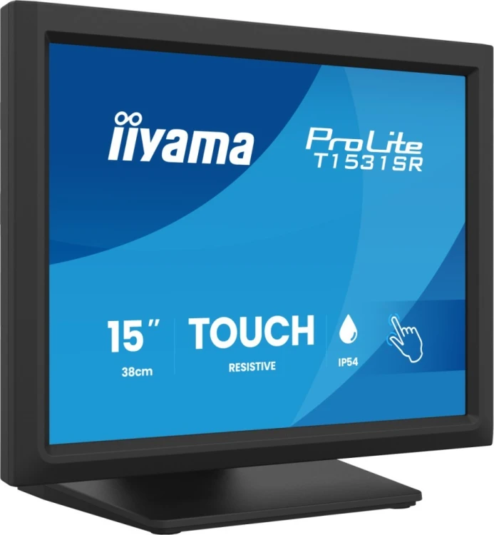 IIYAMA Monitor ProLite 15 cali T1531SR-B2S VA,RESISTIVE,HDMI,DP,VGA, 75Hz