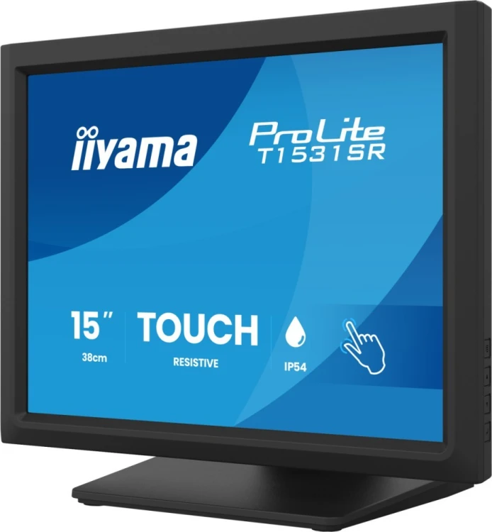 IIYAMA Monitor ProLite 15 cali T1531SR-B2S VA,RESISTIVE,HDMI,DP,VGA, 75Hz