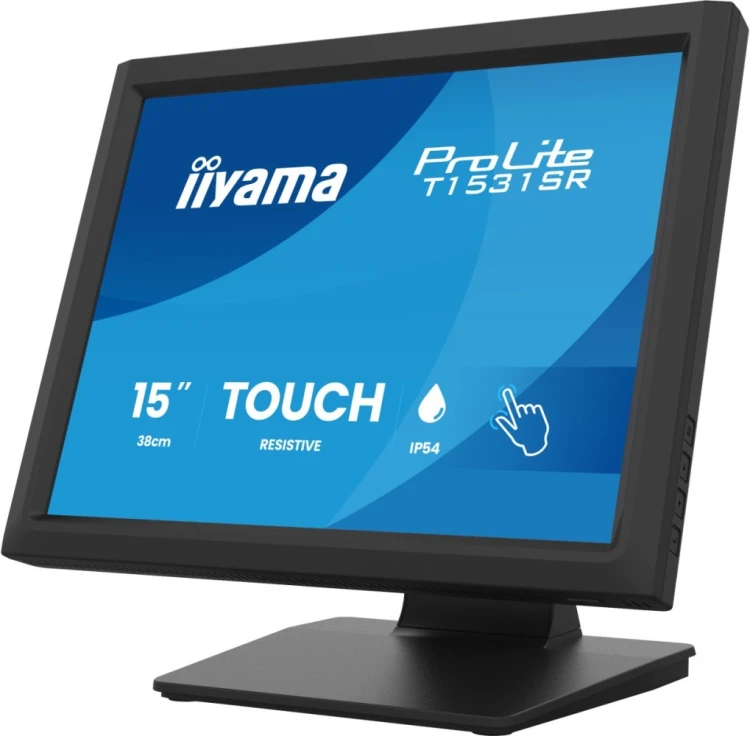 IIYAMA Monitor ProLite 15 cali T1531SR-B2S VA,RESISTIVE,HDMI,DP,VGA, 75Hz