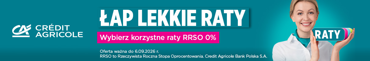 Raty 0%  Credit Agricole