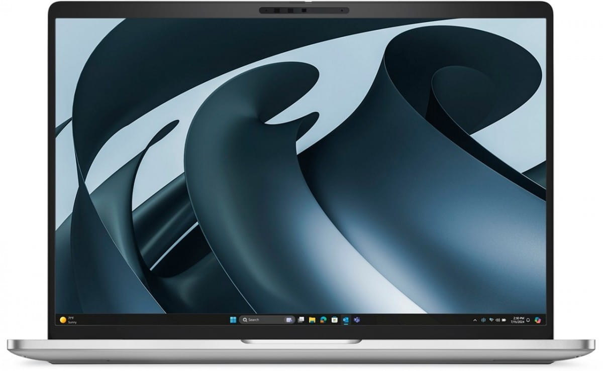Dell Laptop Dell Pro 16 Plus PB16255 W11P AMD Ryzen 5 220/16GB/256GB/16.0 FHD+/AMD Radeon 740M/FgrPr&SmtCd/FHD/IRCam/Mic/WLAN+BT/BcklKb/3C/3YPS