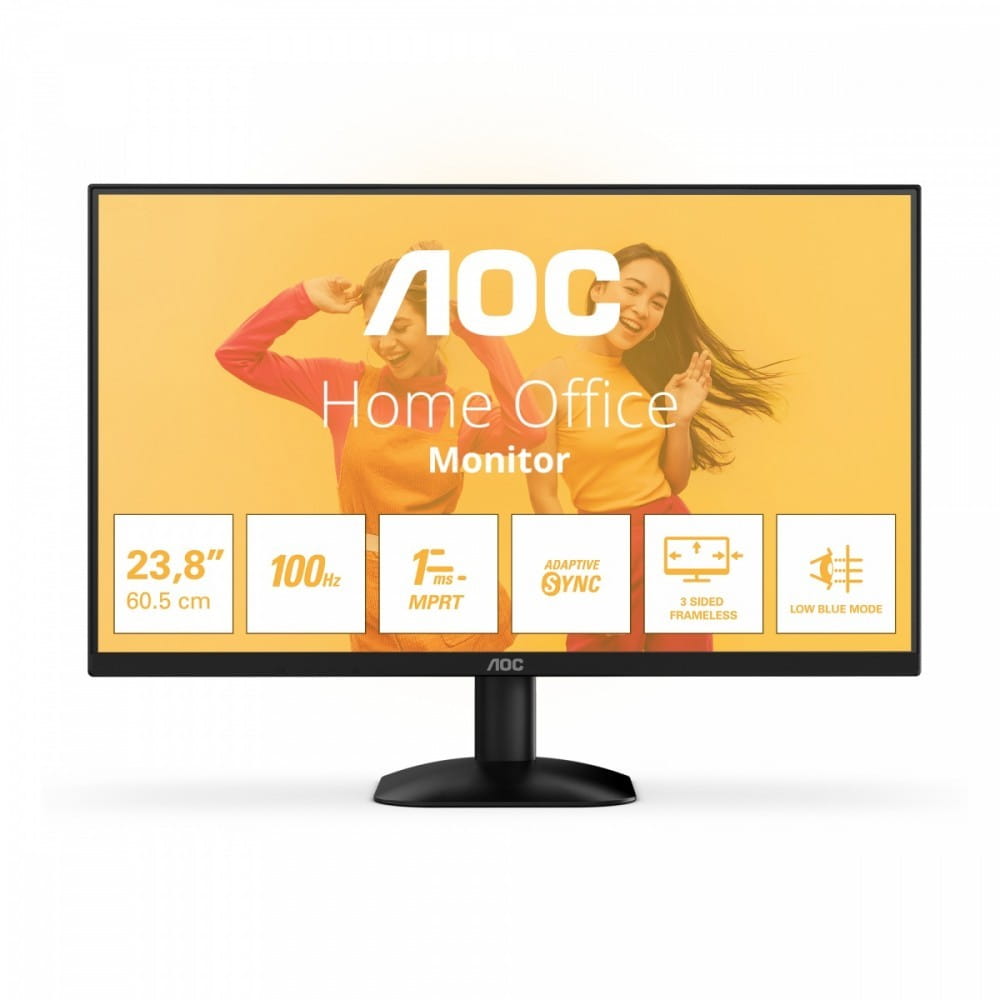 AOC Monitor 24B35HM2 23.8 cali VA 100Hz HDMI VGA