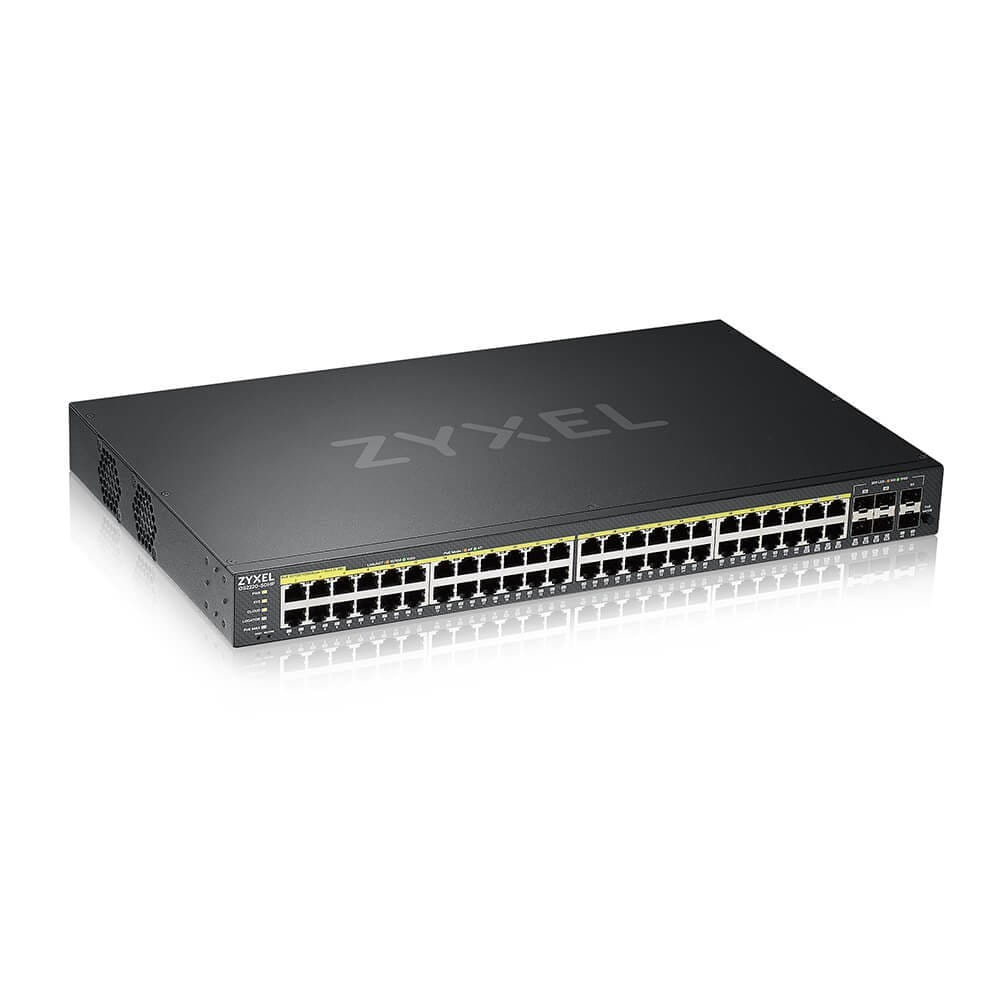 Zyxel Przełącznik GS2220-50HP 48xGbE L2 PoE Switch 1Y NCC Pro GS2220-50HP-EU0101F