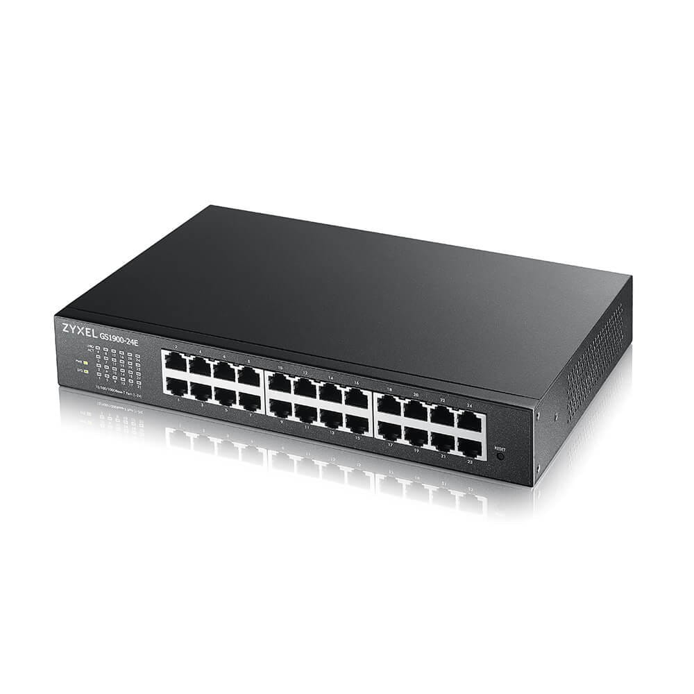 Zyxel Switch Smart GS1900-24E-EU0102F 24xGbE L2 fanless