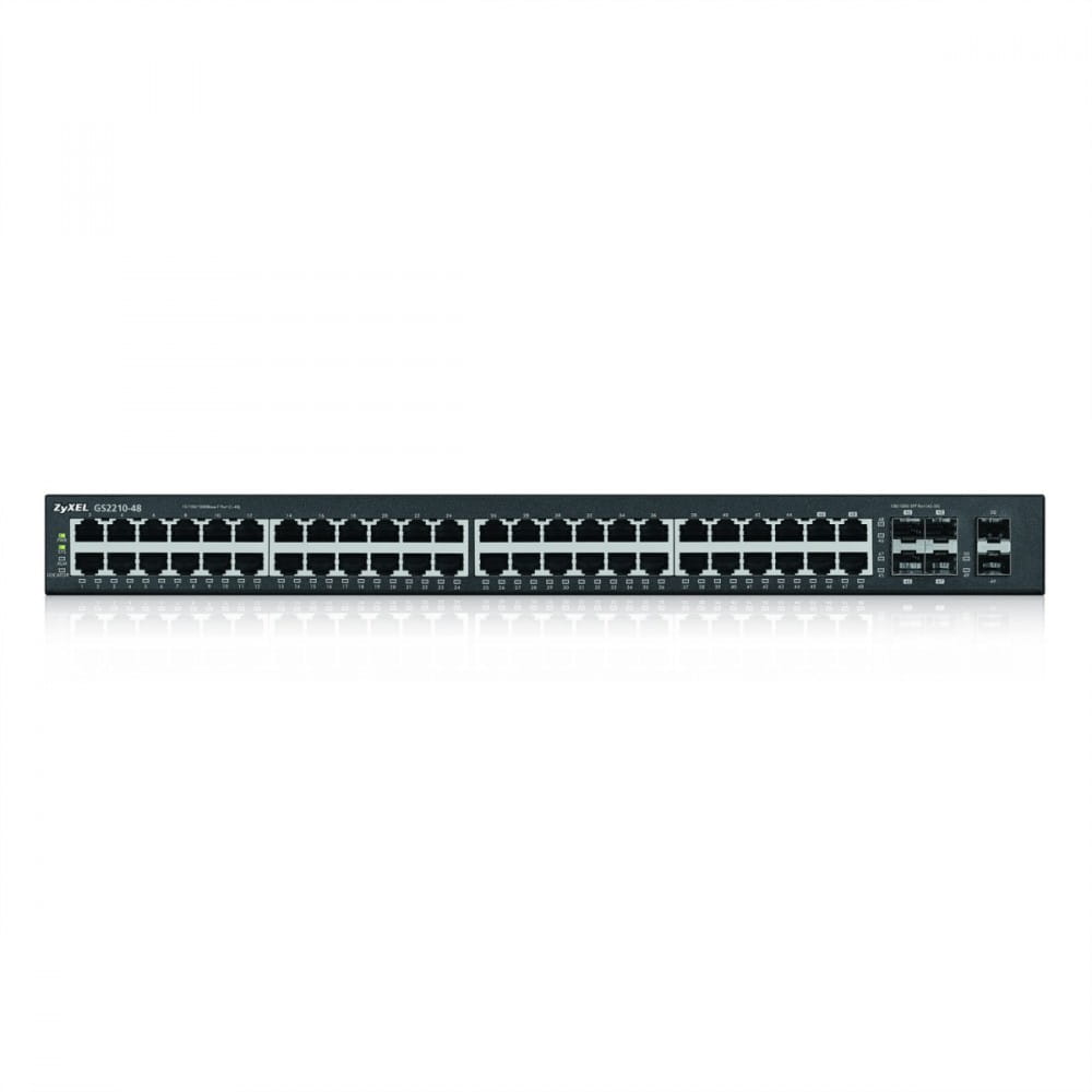 Zyxel GS2210-48 44GbE 4xRJ45/SFP 2xSFP L2