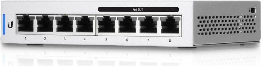 UBIQUITI  Switch 8x1GbE PoE US-8-60W