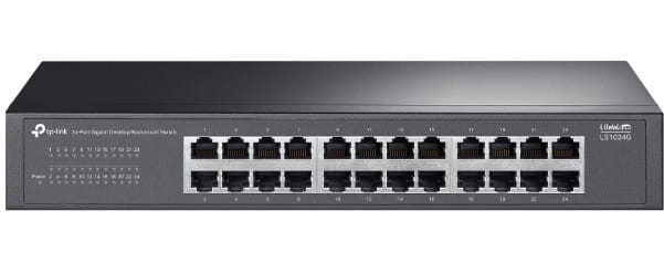 TP-LINK Przełącznik LiteWave 24-Port Gigabit Switch                          PORT: 24× Gigabit RJ45 Ports