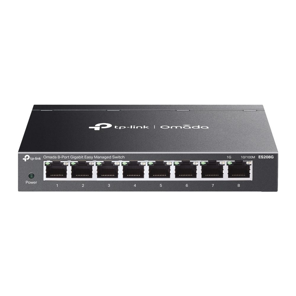 TP-LINK Przełącznik zarządzalny ES208G