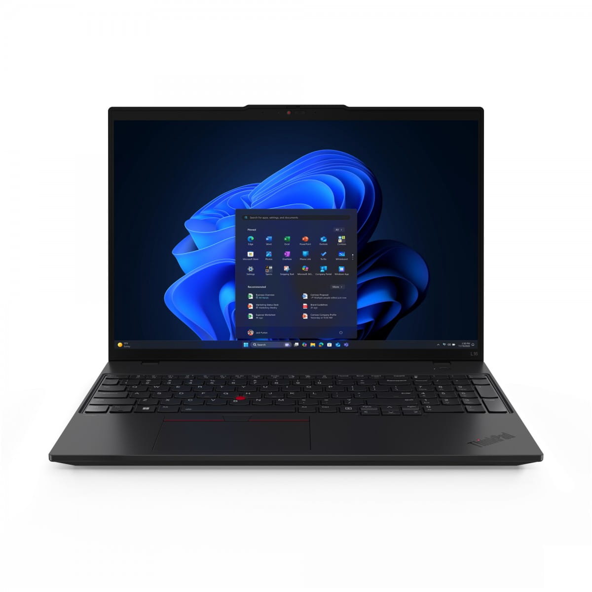 Lenovo Notebook ThinkPad L16 G2 16" WUXGA AG 400N Ryzen AI 5 PRO 340 32GB 512GB SSD FPR BCKLT W11P 3Y Onsite 1Y Premier
