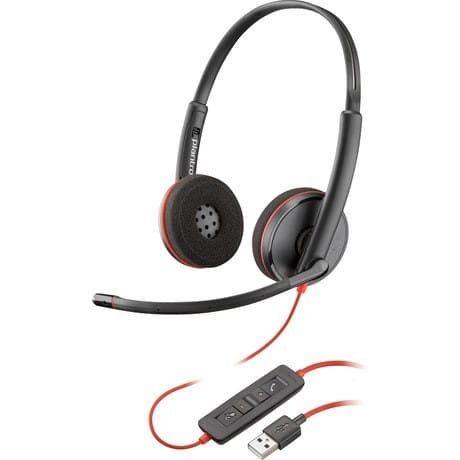 POLY Słuchawki BW 3220 Stereo USB -A HS 80S02AA