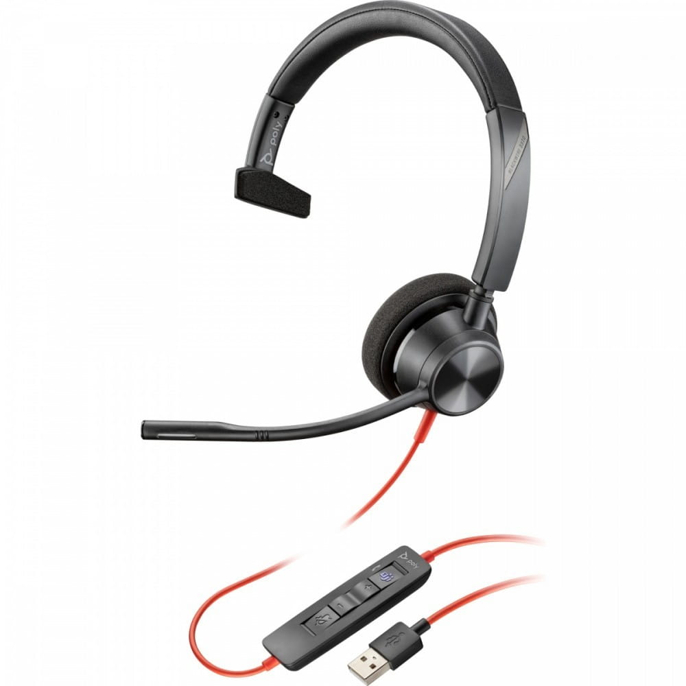 POLY Zestaw słuchawkowy Blackwire 3310 -M HS +USB -C/A TAA 760Q7AA