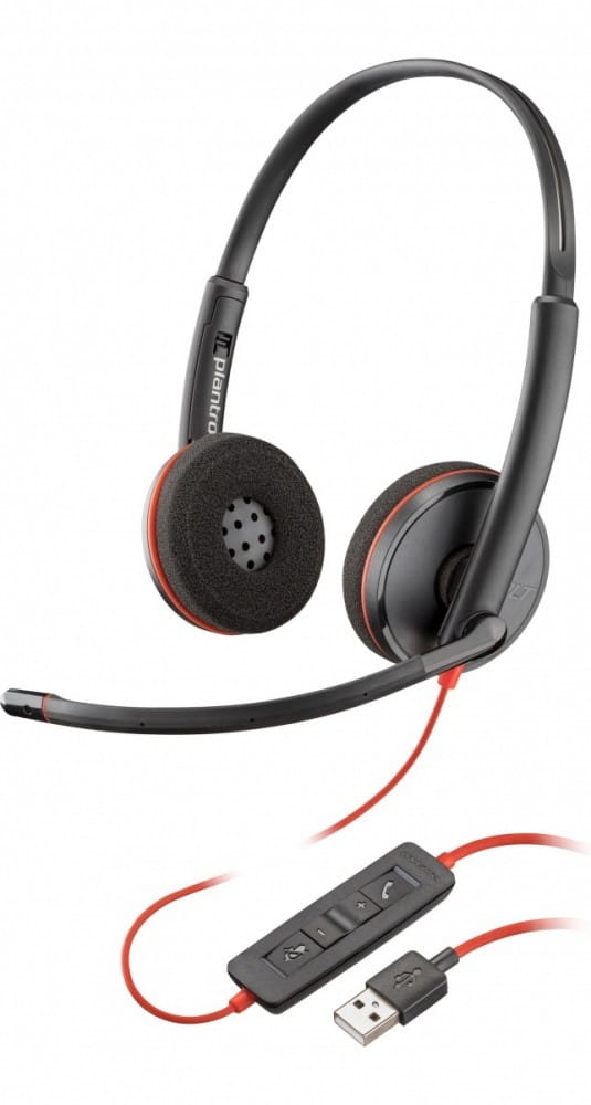POLY Zestaw słuchawkowy Blackwire 3220 Stereo USB-A (Bulk) 80S02A6