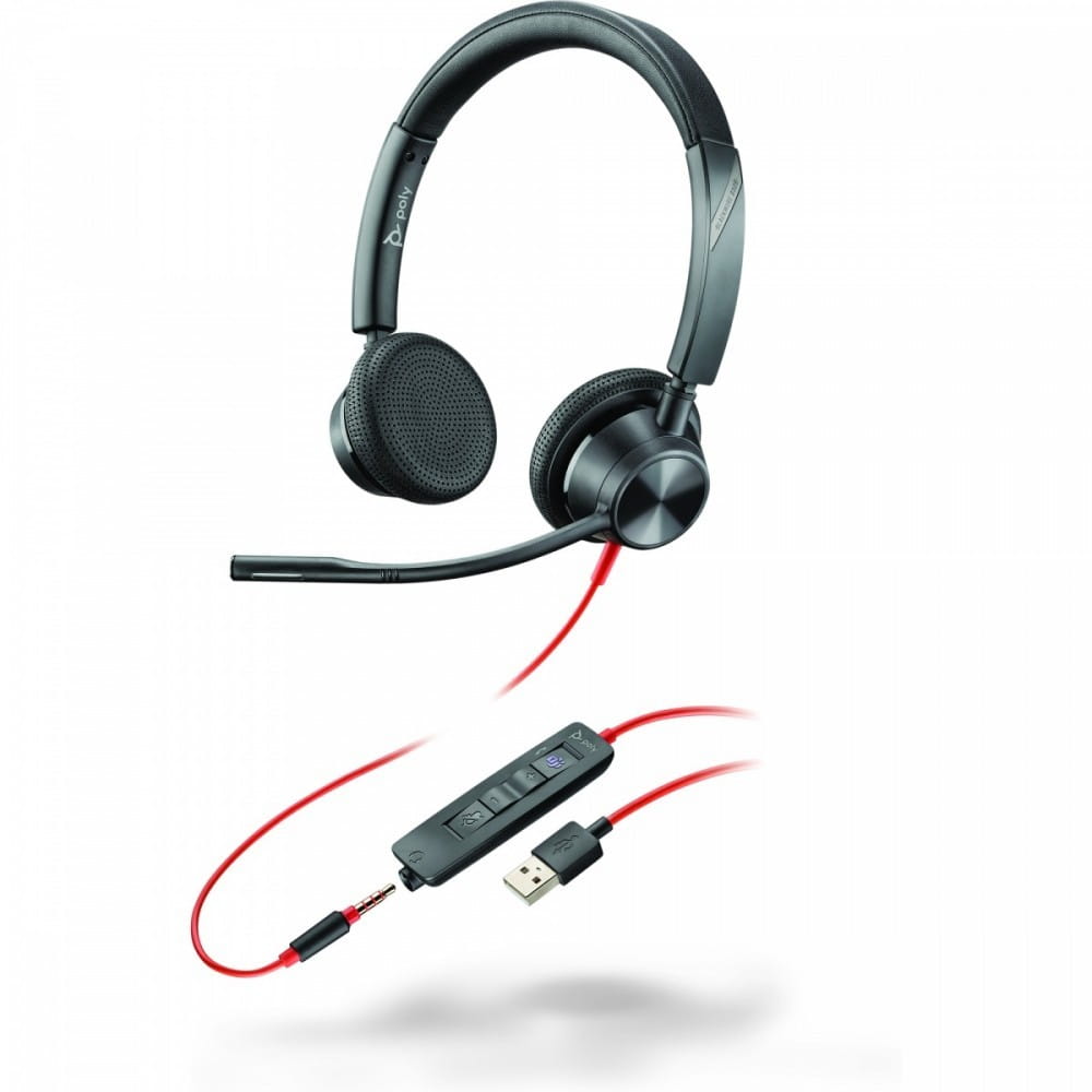 POLY Zestaw słuchawkowy Blackwire 3325 -M USB-A 76J21AA