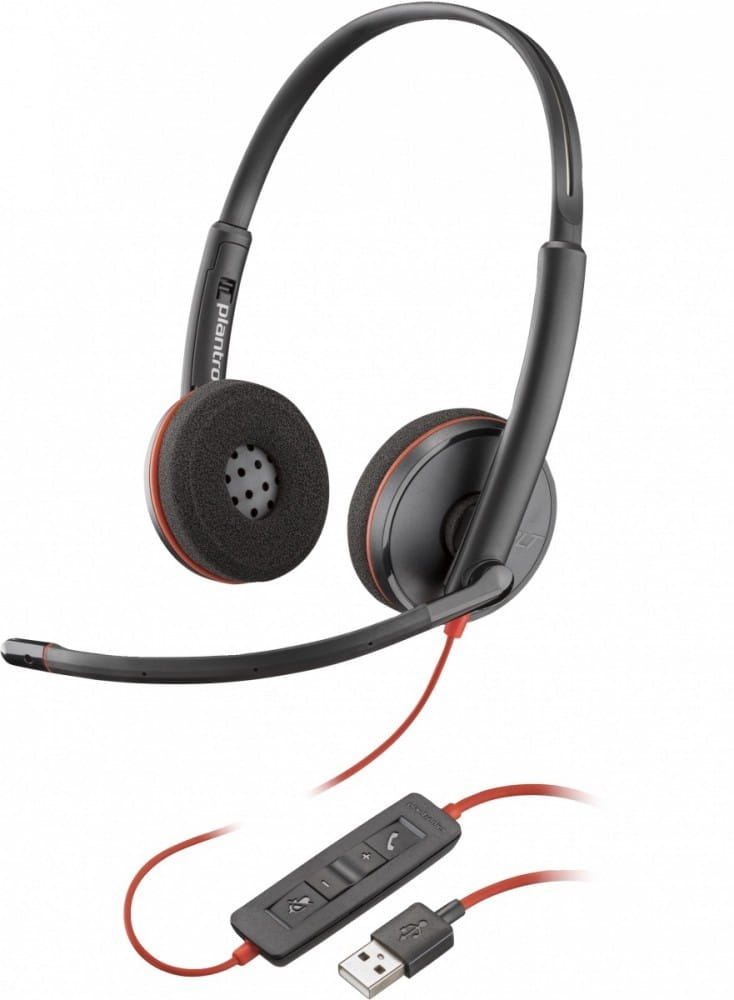 POLY Słuchawki Blackwire C3220 USB-A/bulk 77R32A6