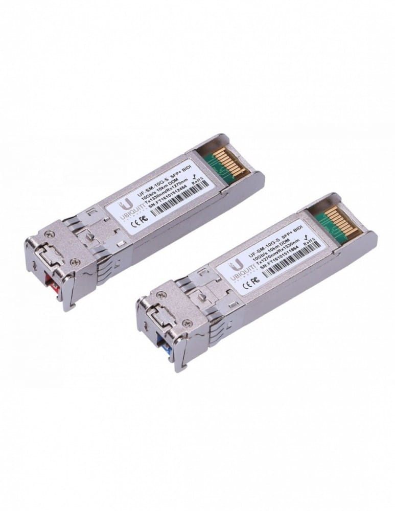 UBIQUITI Moduły SFP SM 10G BiDi 2Pk UF-SM-10G-S