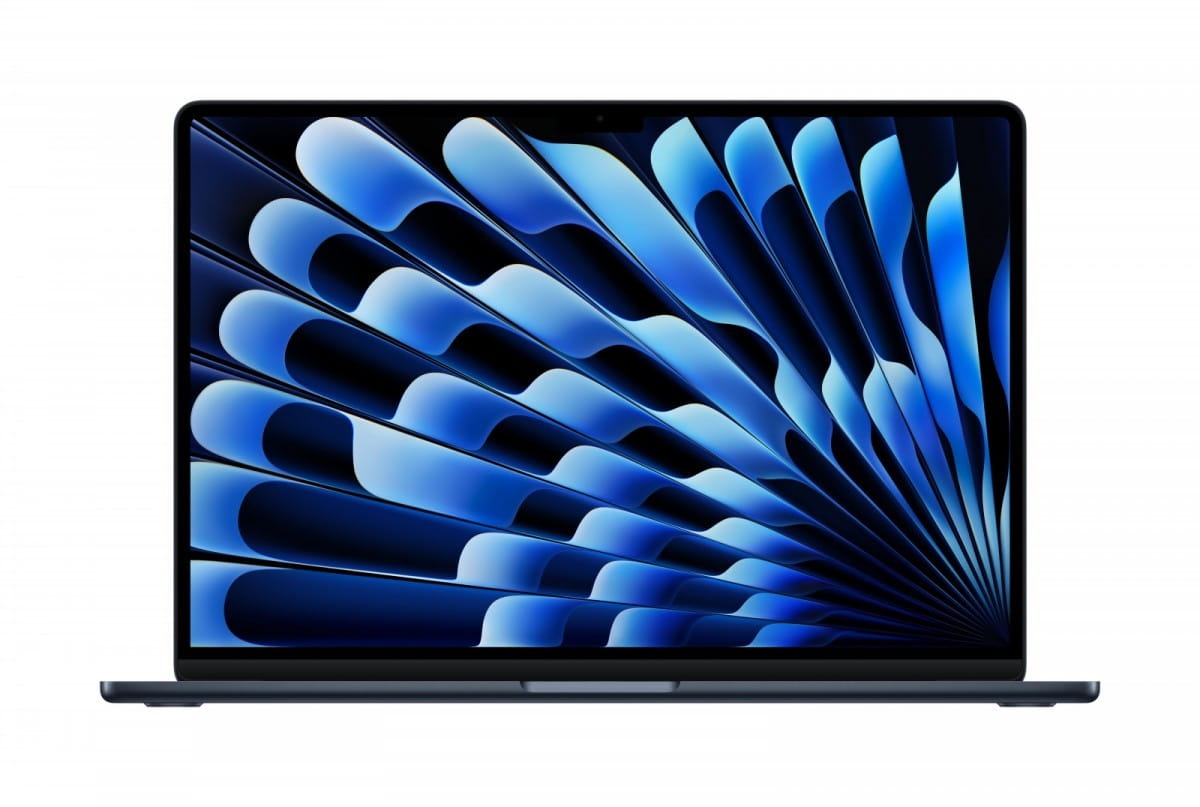 Apple MacBook Air 15.3 cala: M4 10/10, 24GB, 1TB SSD, 70W - Północ