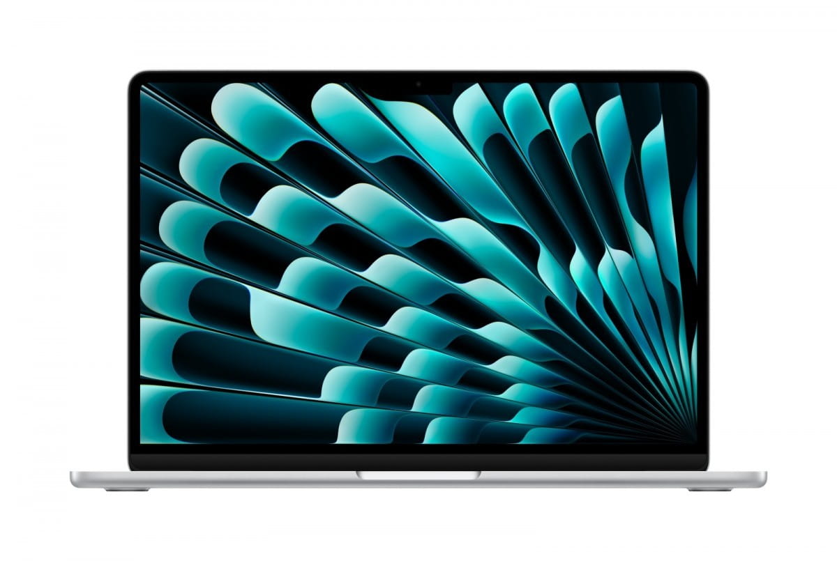 Apple MacBook Air 13.6 cala: M5 10/10, 24GB, 512GB SSD, bez zasilacza - Srebrny