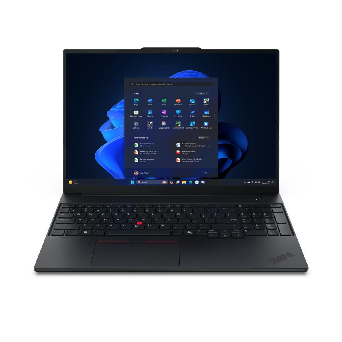 Notebook ThinkPad E16 G3 16" WUXGA AG 300N Ultra 7 258V 32GB 512GB FPR BCKLT W11P 3Y Onsite 1Y Premier