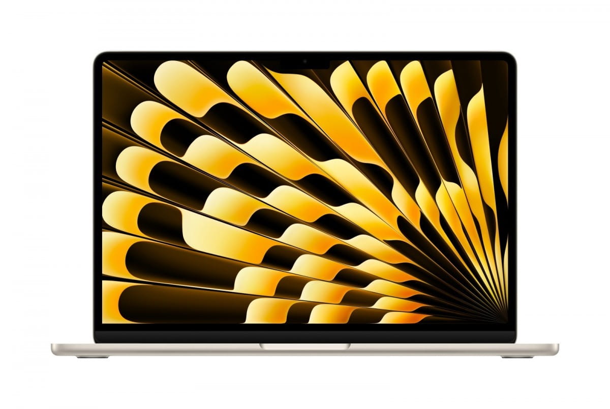 Apple MacBook Air 13.6 cala: M5 10/10, 16GB, 512GB SSD, 30W - Księżycowa poświata