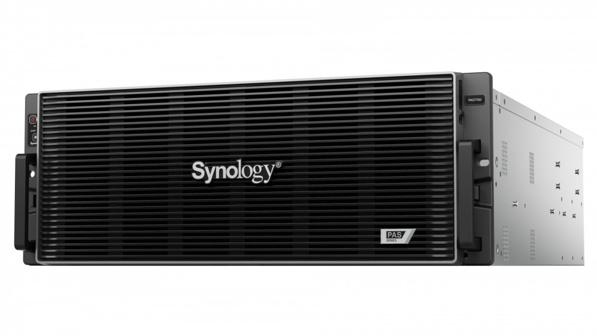 Synology Serwer NAS PAS7700 AMD EPYC 7443P 1x16GB 48x0HDD 2.5 U.3 NVMe SSD 5Y